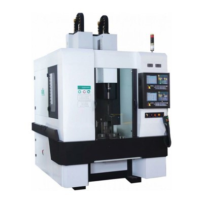 Máquina rectificadora vertical de doble husillo